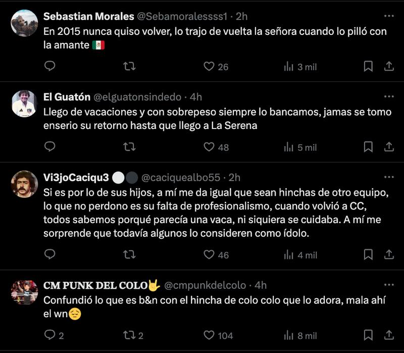 El hijo de Humberto Suazo fue visto en la hinchada de la U.
