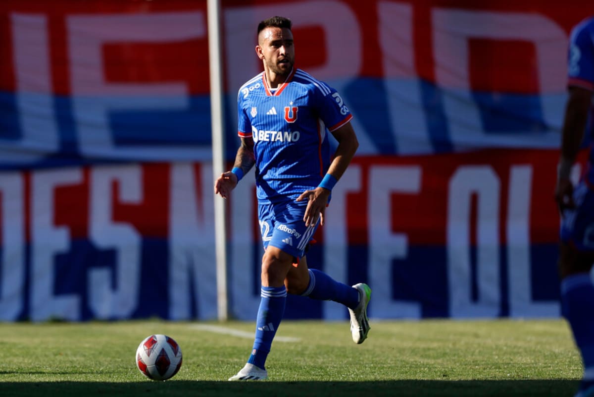 Matías Zaldivia fue suspendido por una fecha tras su expulsión en el duelo de la U contra Coquimbo Unido. Foto: Aton.