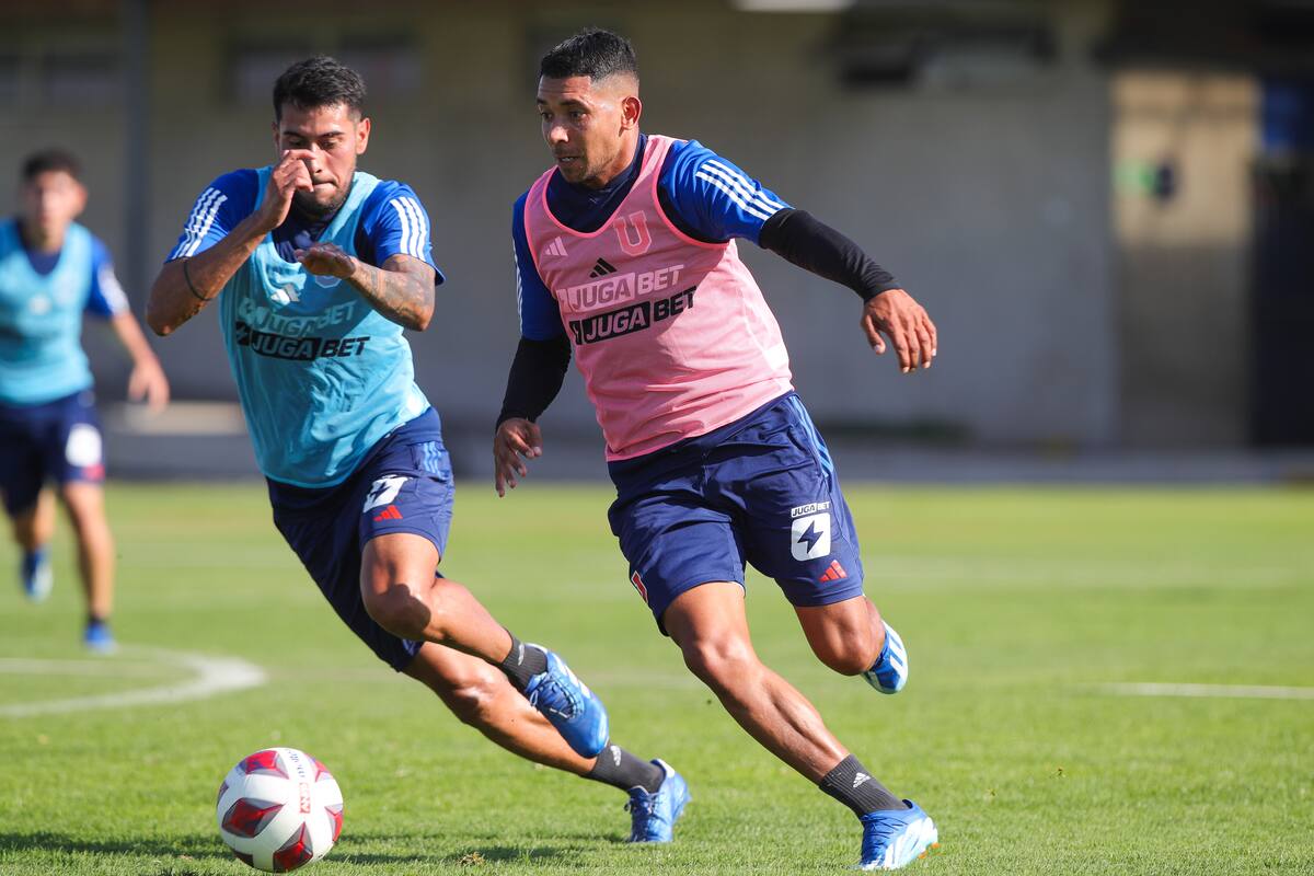Entrenamiento de la U en pretemporada.