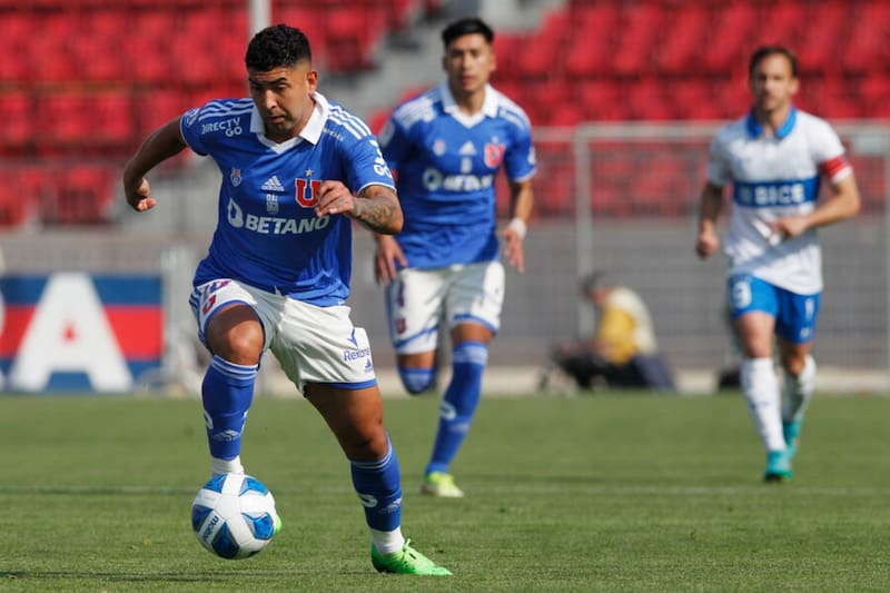 Jeisson Vargas en el Clásico Universitario de 2022. Foto: Aton.