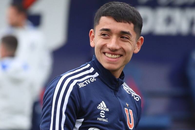 y la posibilidad que puede tener Jeison Fuentealba. Foto: Prensa Universidad de Chile.