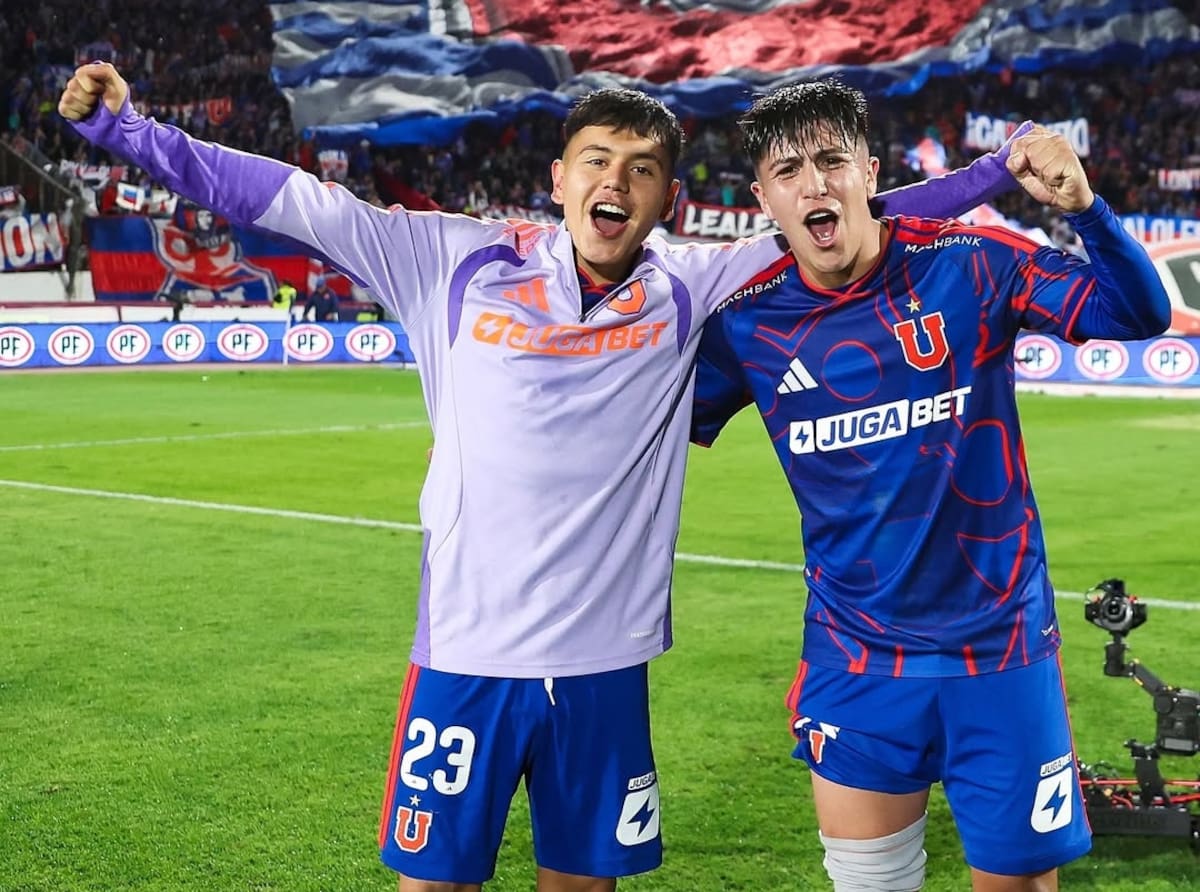 Los azules ganaron repletos de canteranos. Foto: @Udechileoficial.