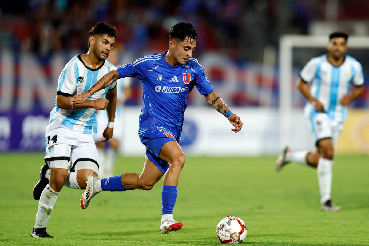 La U en su derrota ante Magallanes.