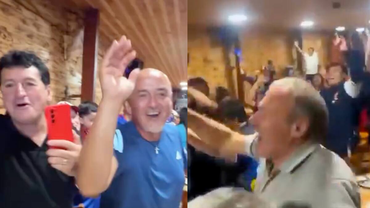 “El Indio no lo puede creer”: el desatado festejo de los históricos de la U tras el Superclásico