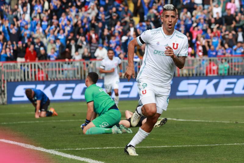 Leandro Fernández abrió la cuenta para los azules. Foto: Aton.