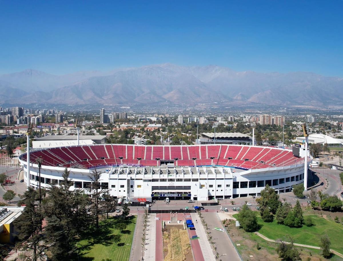 Estadio Nacional.