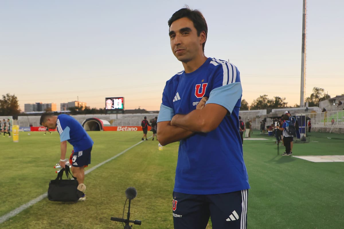 Francisco Meneghini, entrenador de los azules. Foto: Aton.
