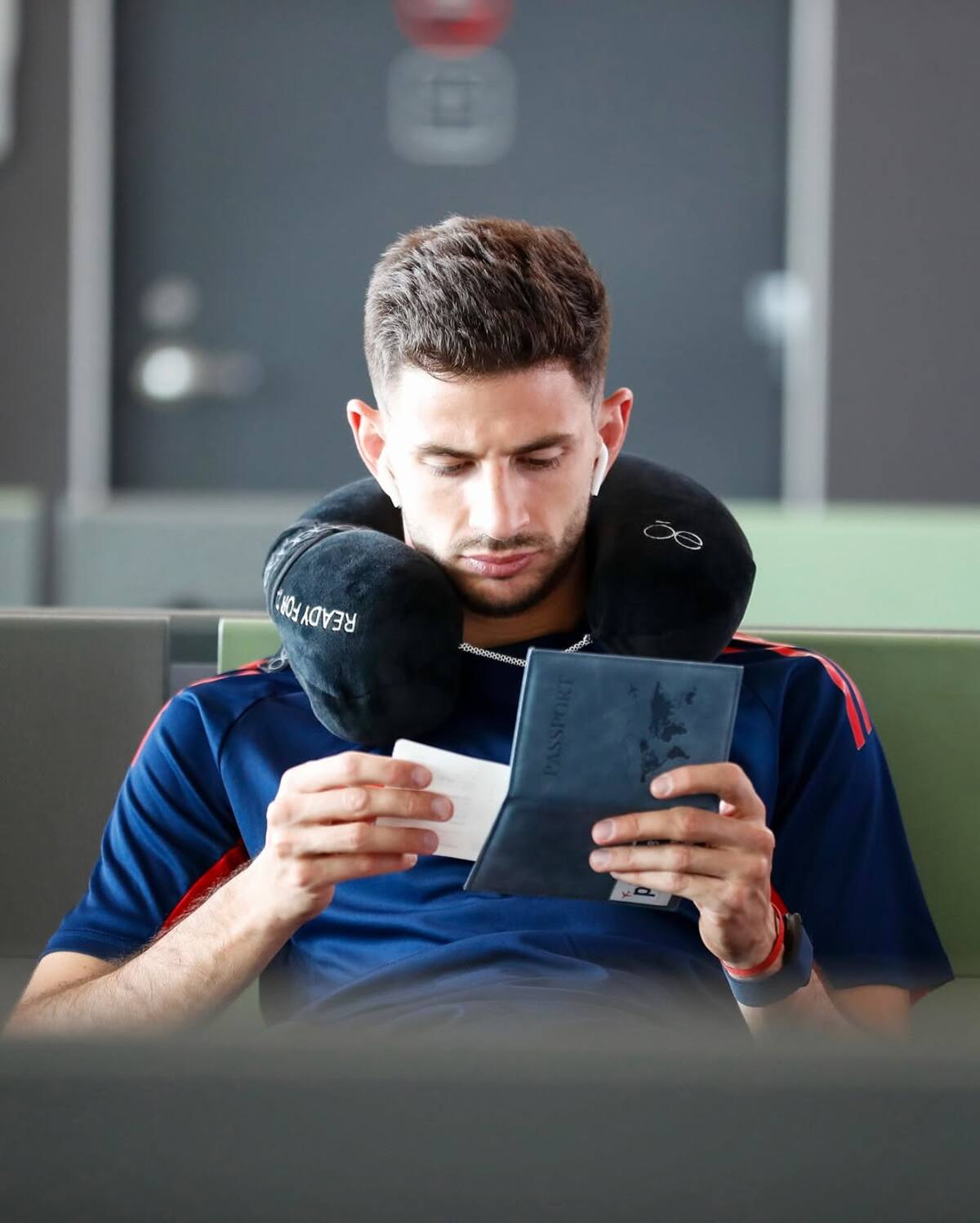 Jugadores de la U viajaron este domingo a Venezuela.