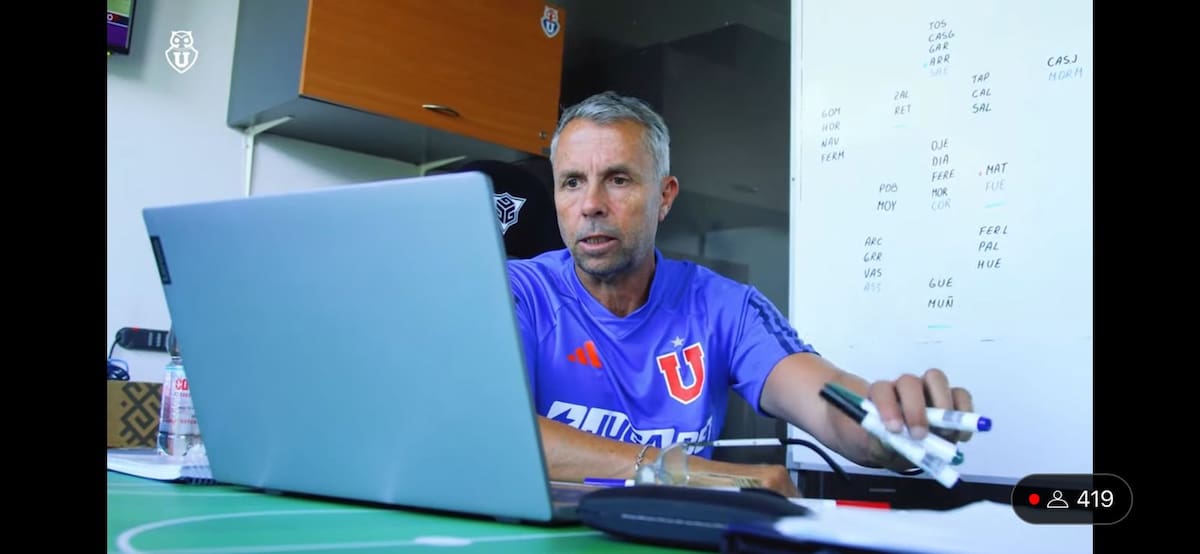 El equipo que tiene en mente Gustavo Álvarez en la U.