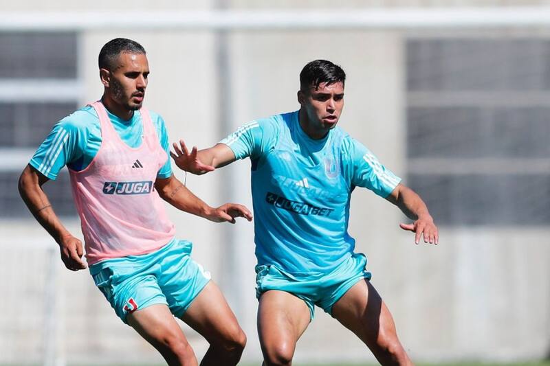 Entrenamiento de la U antes del partido ante Ñublense.