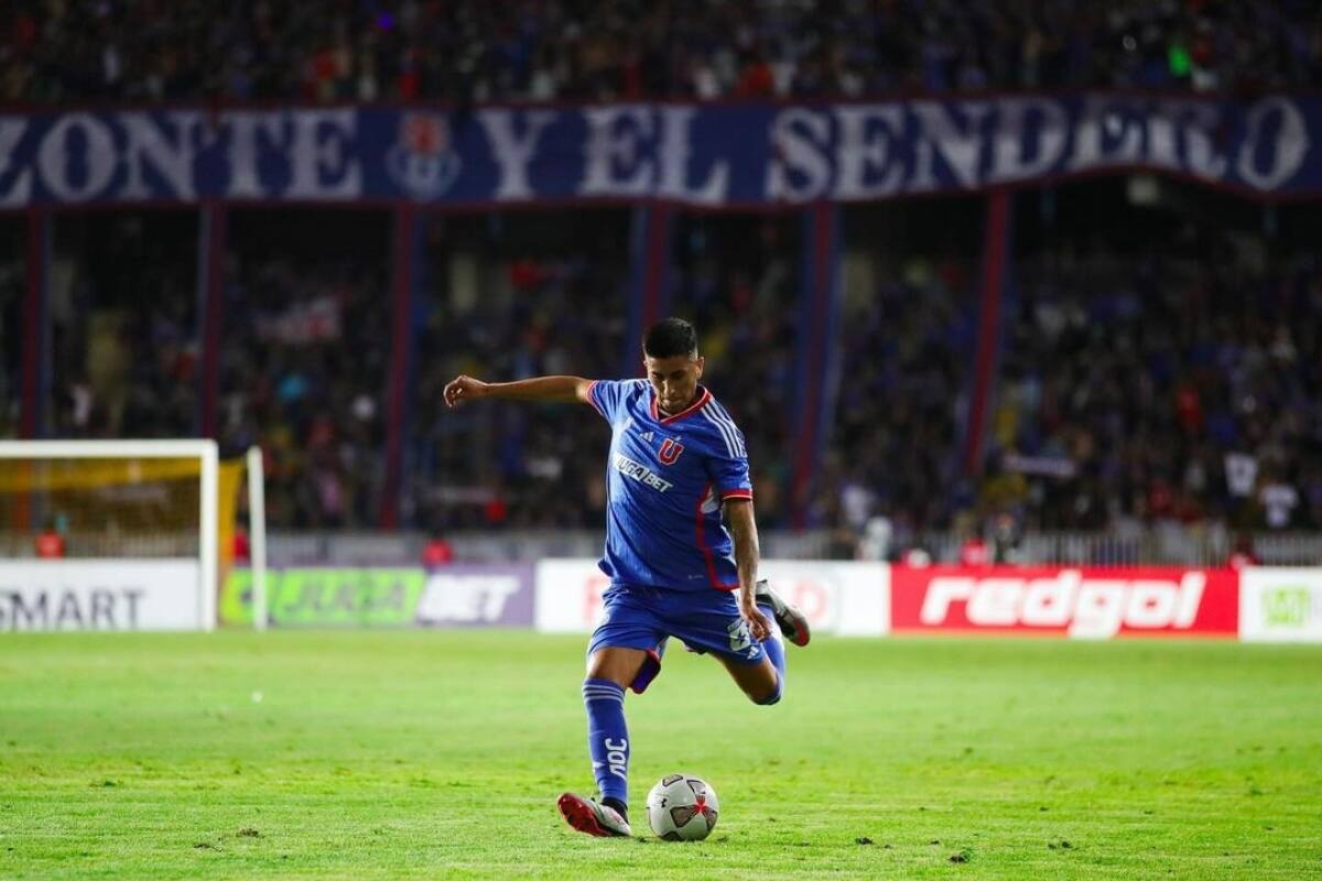 Matías Sepúlveda puede ingresar como estelar en el Superclásico. Foto: Nicolás Maldonado / Prensa UCH.