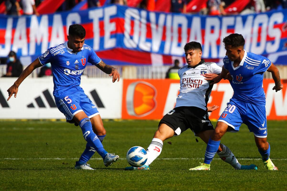 Jean Beausejour adelantó el Superclásico entre la U y Colo Colo. Foto: Aton.
