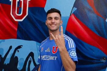 Confirmado: U. de Chile presenta a Felipe Salomoni como su nuevo refuerzo