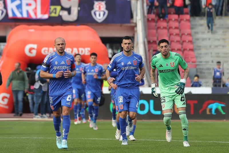 Los azules saliendo desde el sector Andes. Foto: Aton.