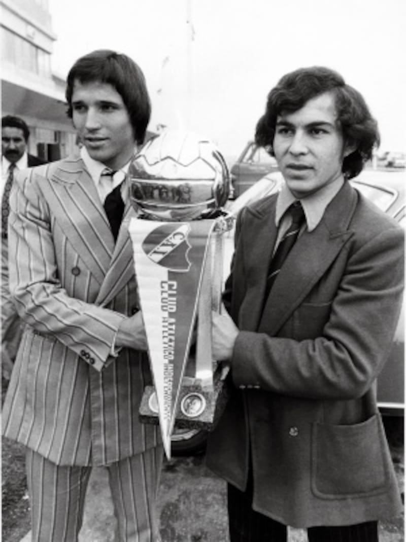 Ricardo Bochini y Daniel Bertoni formaron una de las mejores duplas de la historia del fútbol sudamericano.