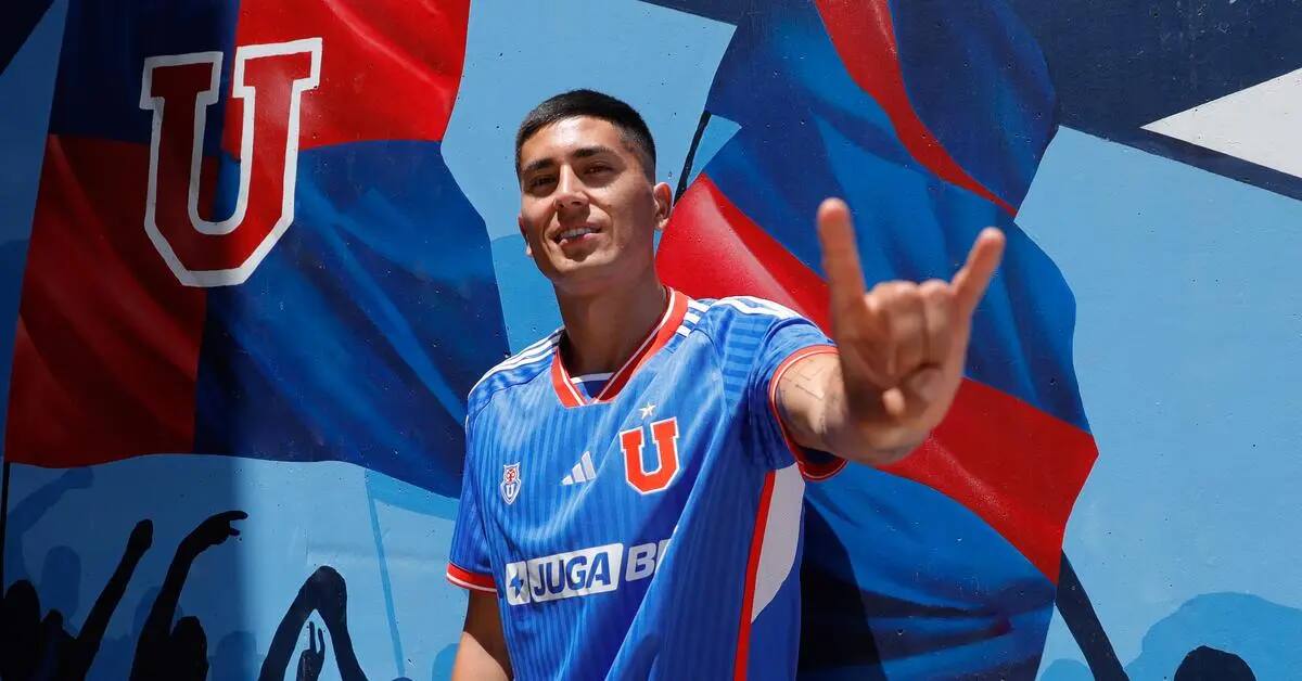 La U presentó a Matías Sepúlveda. FOTO: Prensa UCH.