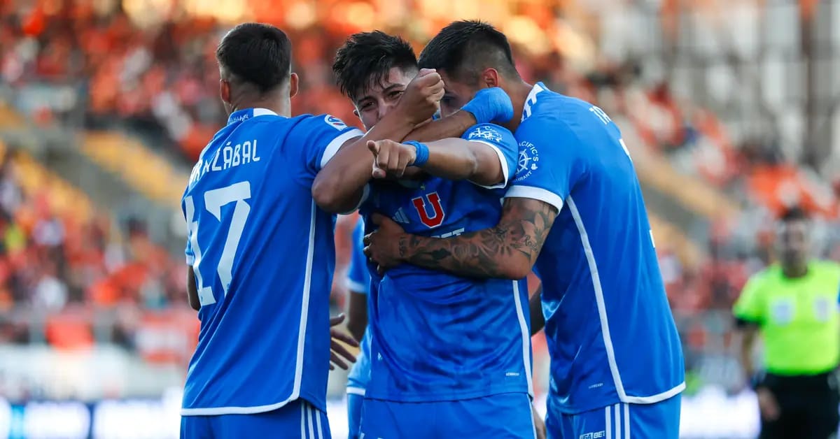 En la victoria ante Cobreloa. FOTO: Prensa UCH