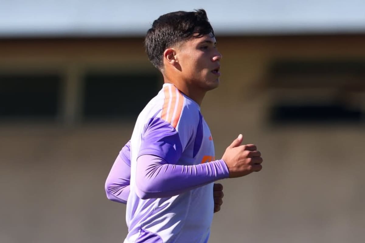 Lucas Barrera es una de las revelaciones de los azules esta temporada. Foto: Instagram U. de Chile.