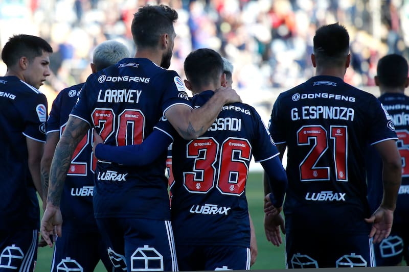 Joaquín Larrivey estuvo con Lucas Assadi en su temporada debut en 2021, con solo 17 años. Foto: Aton.