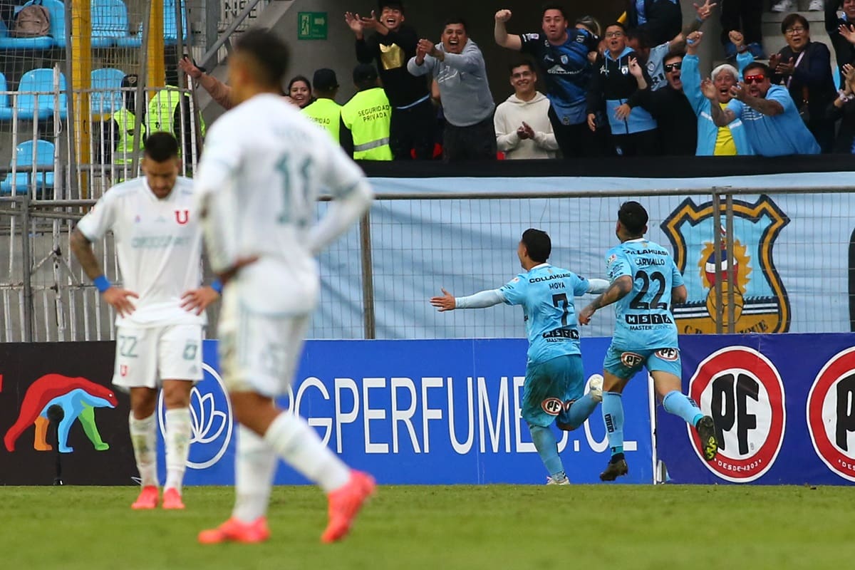 La U cayó ante Iquique.