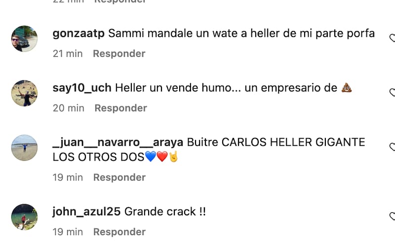 Sammis Reyes se ganó las críticas de los hinchas de la U por una publicación en Instagram.