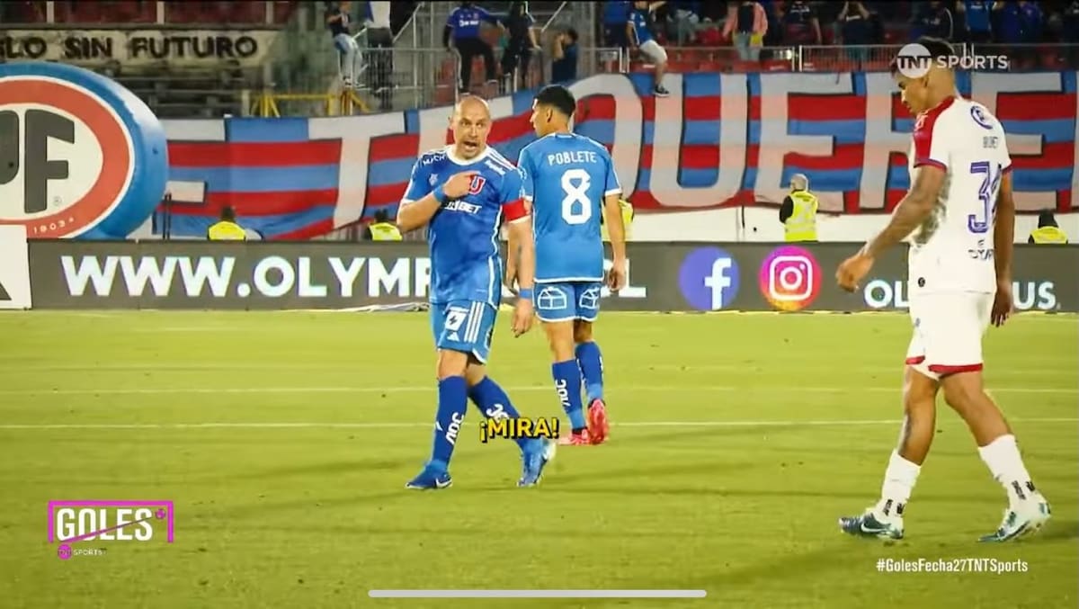 VIDEO | El feroz termeo de Marcelo Díaz en Universidad de Chile: "Yo gané esta".