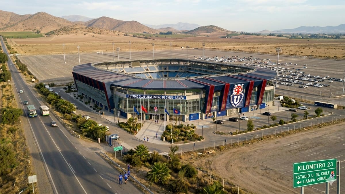 A casi media hora de Santiago: toda la verdad sobre el terreno donde la U sueña construir su estadio
