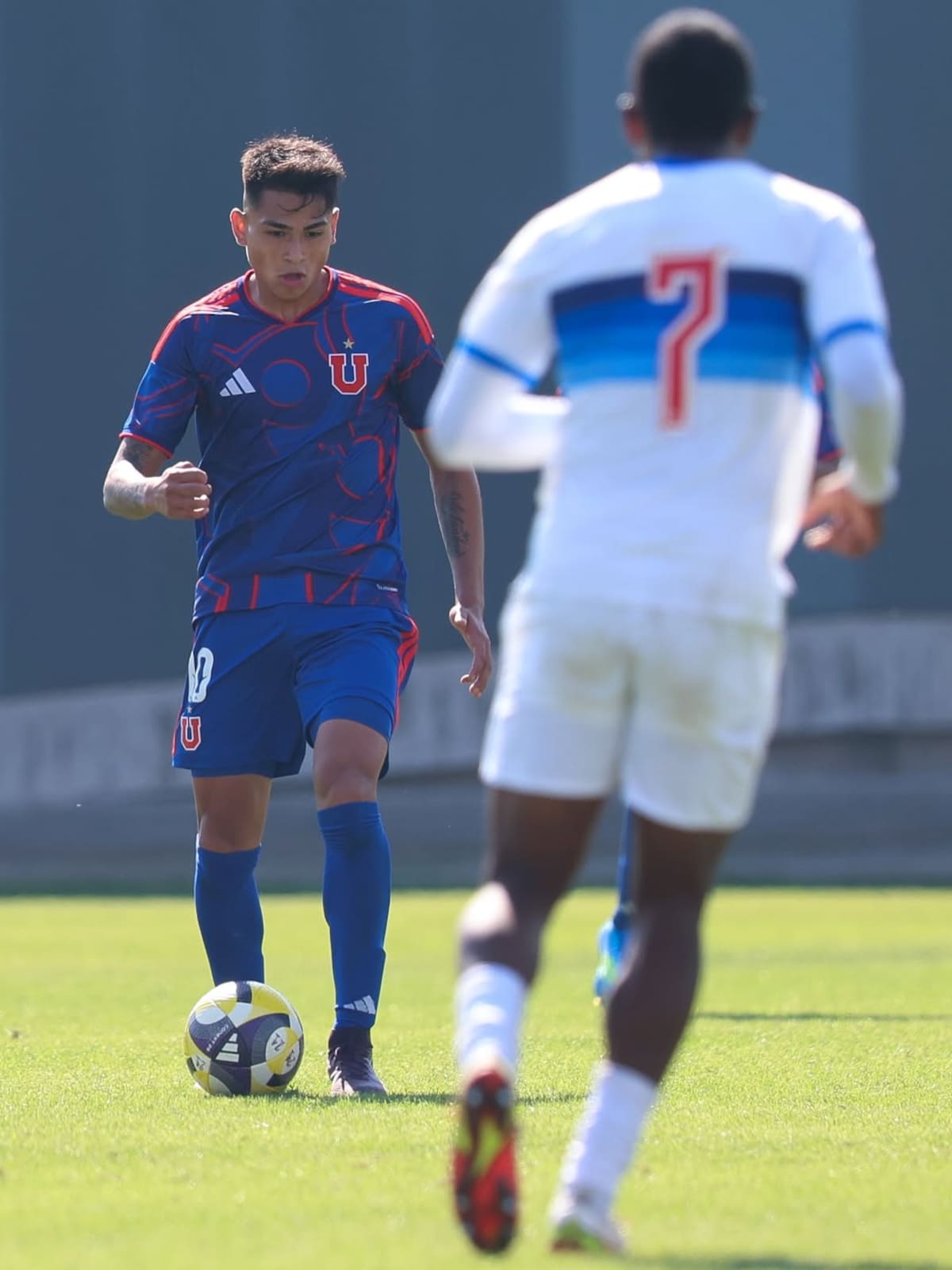 La categoría de Sub-20 de los azules le ganó a Universidad Católica este viernes. Foto: Instagram.