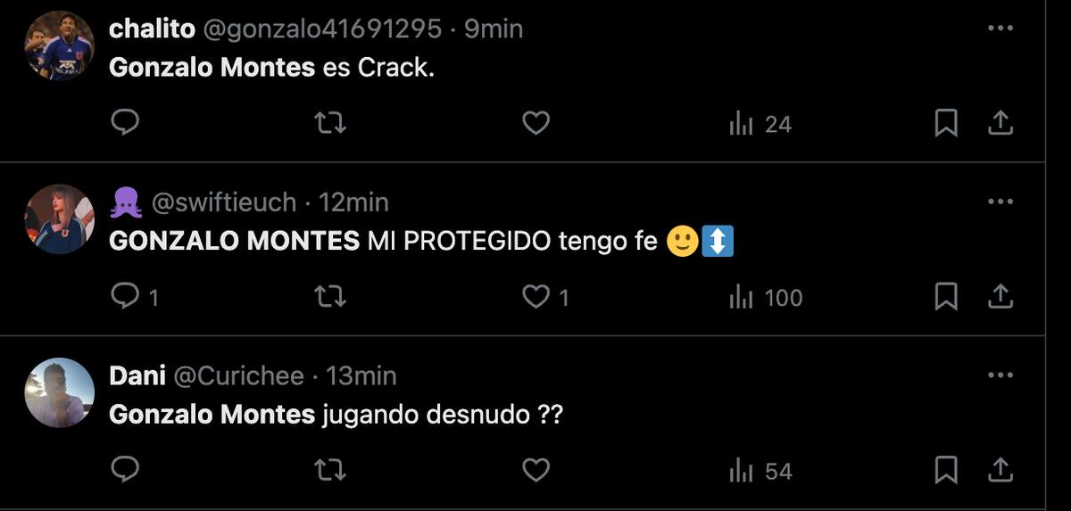 Gonzalo Montes se ganó los halagos en su debut.