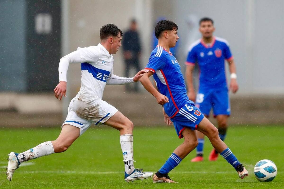 en el Clásico Universitario sub-21 ante la UC.