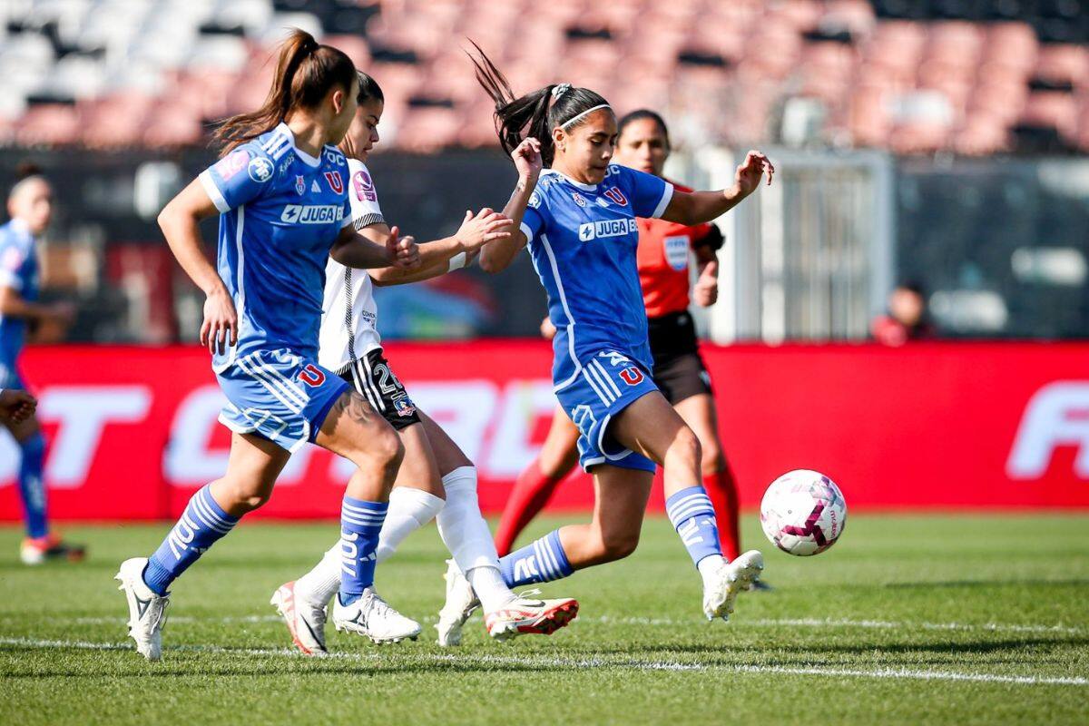 Universidad de Chile es el firme líder del Campeonato Femenino. Foto: Prensa Universidad de Chile.