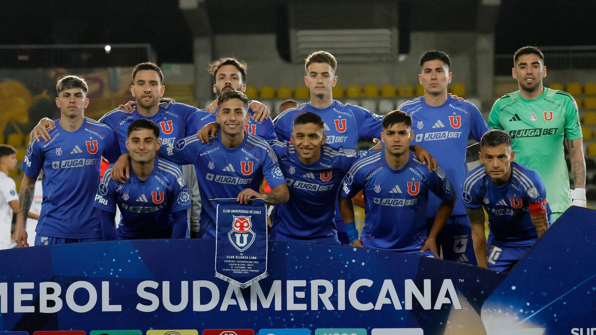 La formación ideal de la U para enfrentar a Lanús y hacer historia en Copa Sudamericana