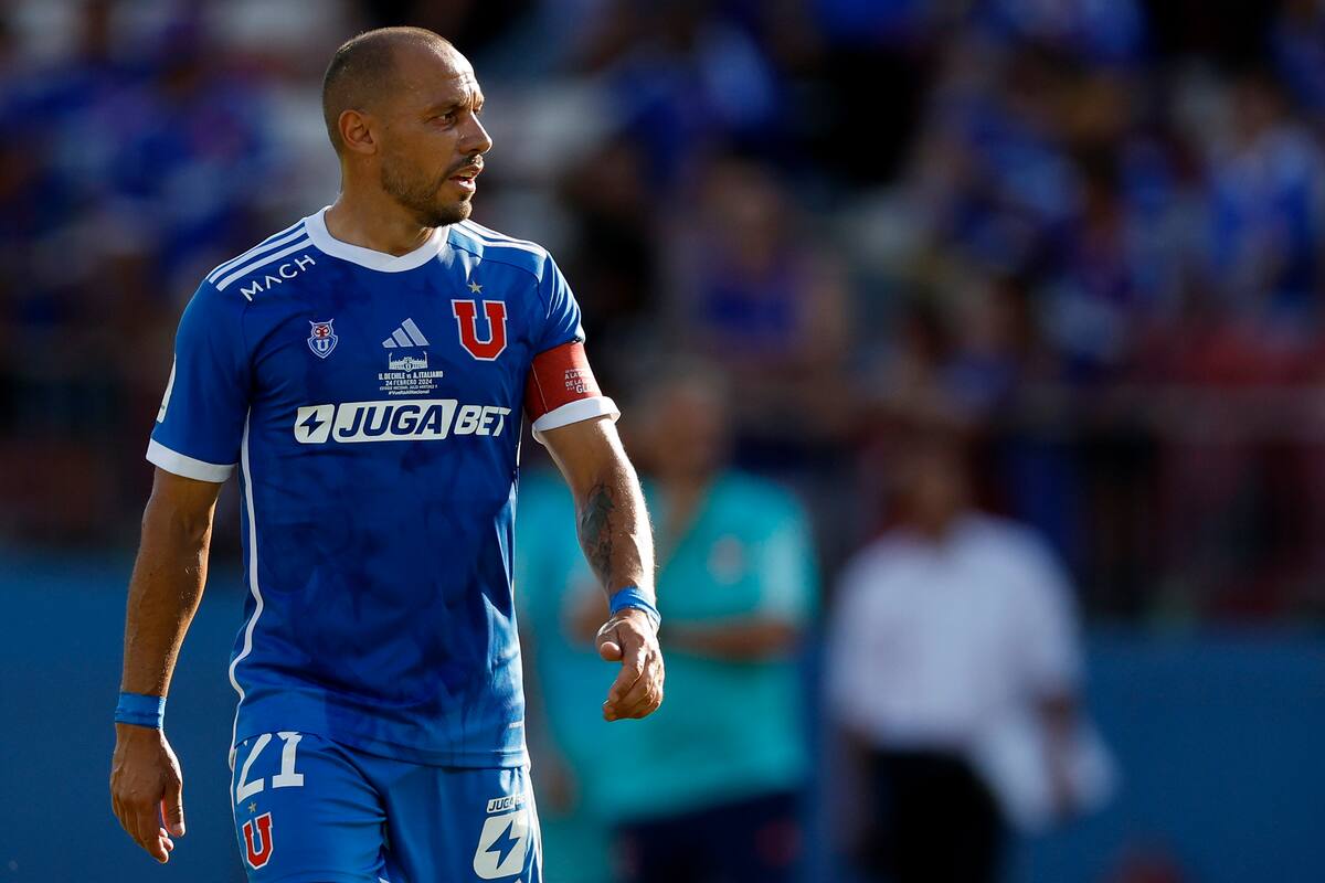 El jugador de Universidad de Chile, Marcelo Diaz.