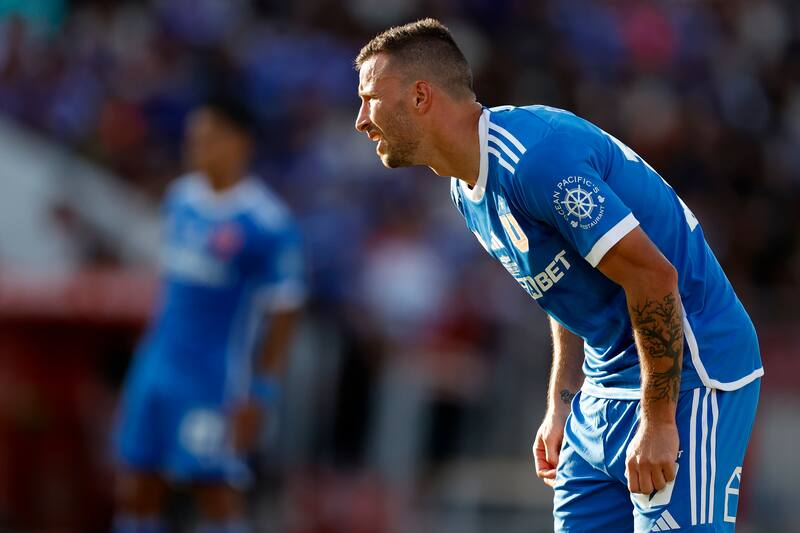 El jugador de Universidad de Chile, Luciano Pons.