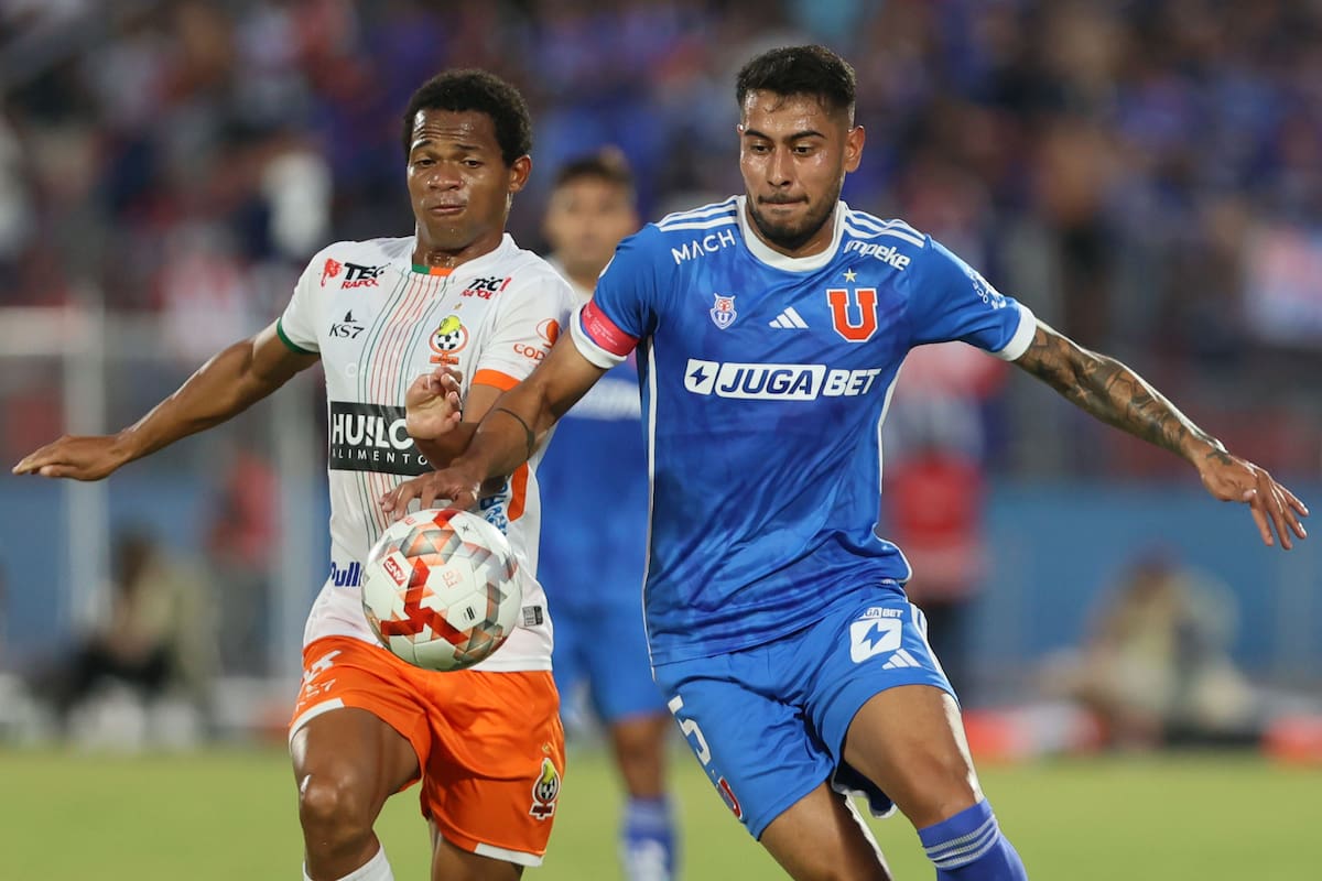 El jugador de Universidad de Chile Emmanuel Ojeda