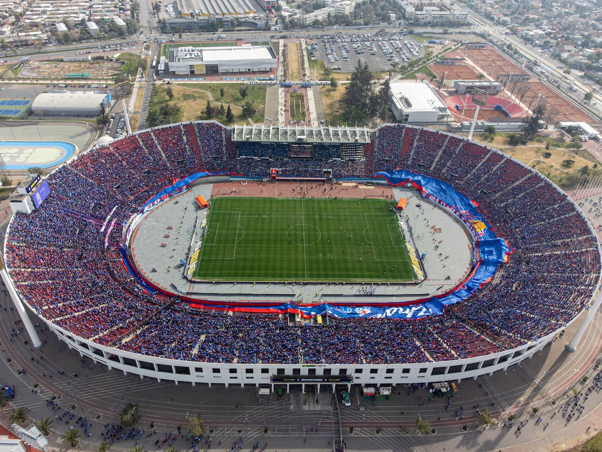 Universidad de Chile vs Colo Colo en el Superclásico 2024.