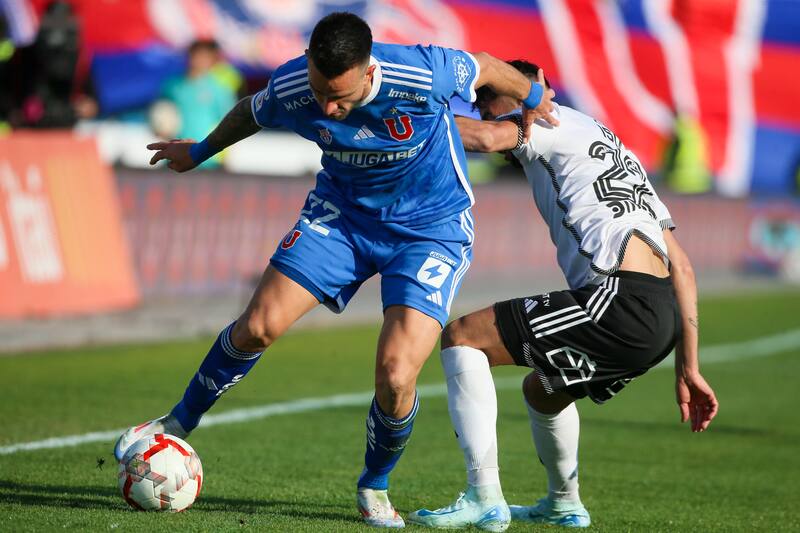 El jugador de Universidad de Chile, Matías Zaldivia.