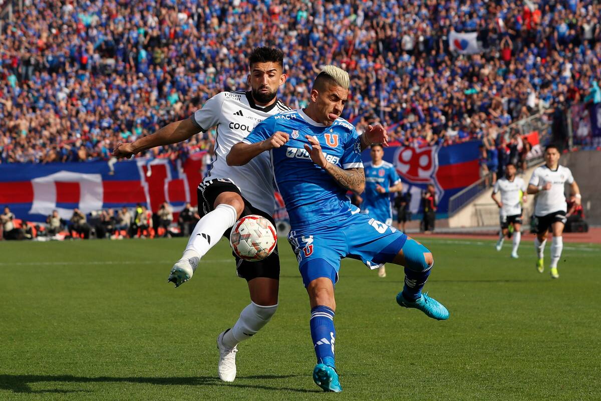 El jugador de Universidad de Chile, Leandro Fernandez.