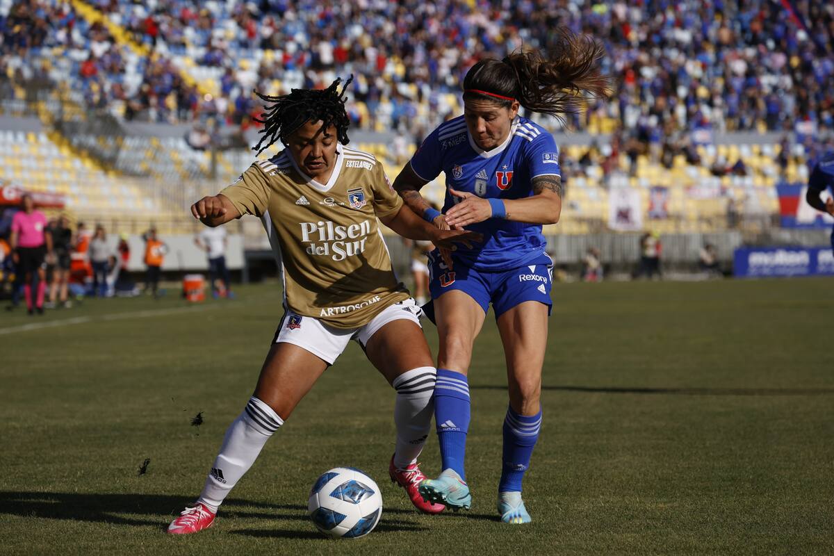 Universidad de Chile vs Colo Colo.
Final, Campeonato Femenino 2022.