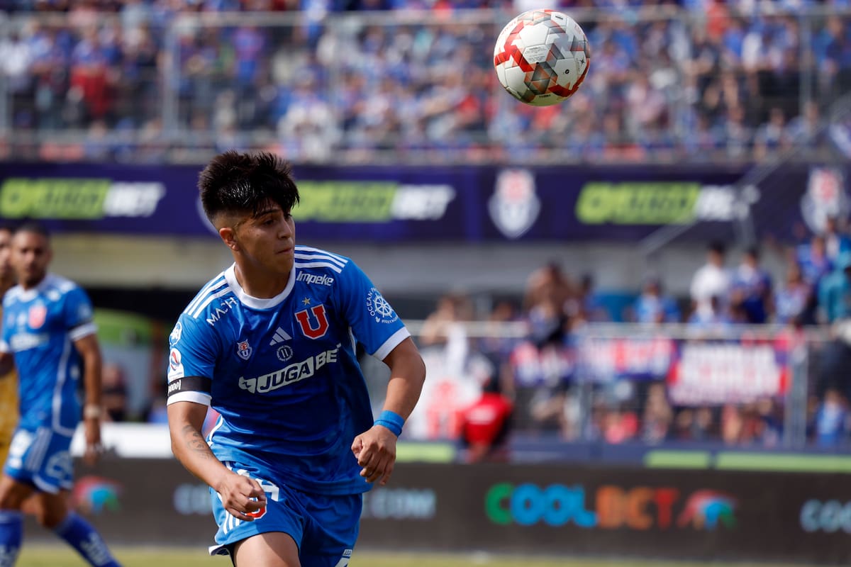 El jugador de Universidad de Chile, Marcelo Morales.