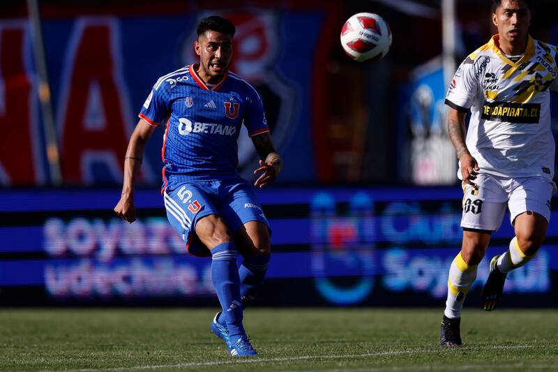 El jugador de Universidad de Chile, Emmanuel Ojeda.