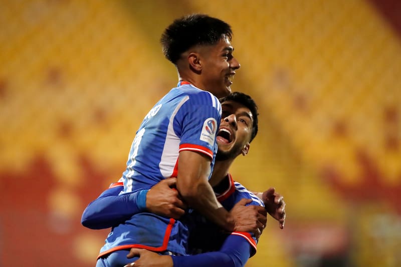Darío Osorio en Universidad de Chile.