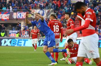 “Nunca me he quejado del arbitraje, pero con la UC y la U fuimos perjudicados”