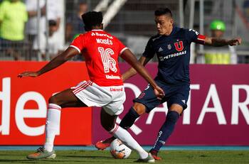 Universidad de Chile empató sin goles ante Inter de Porto Alegre