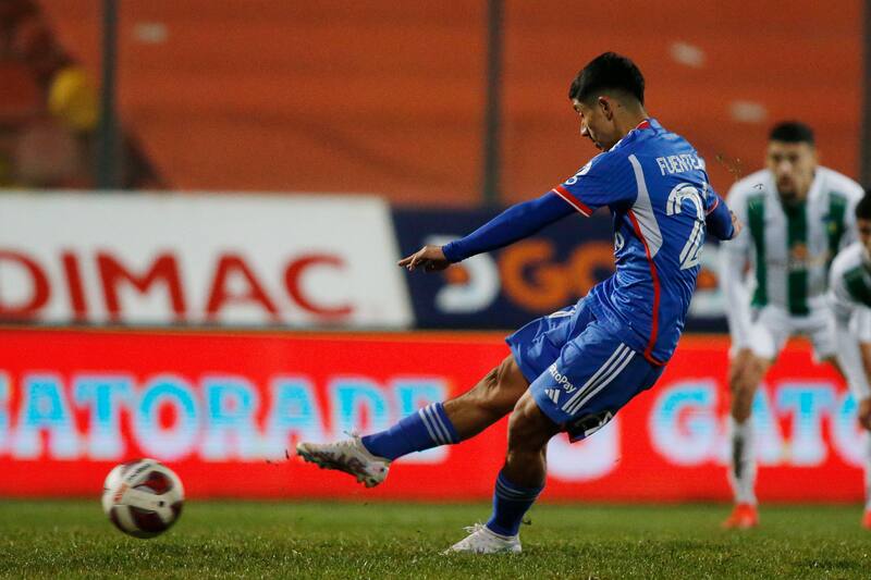 El jugador de Universidad de Chile, Jeison Fuentealba.