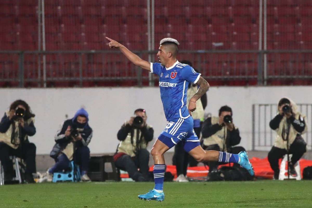 El jugador de Universidad de Chile, Leandro Fernandez.