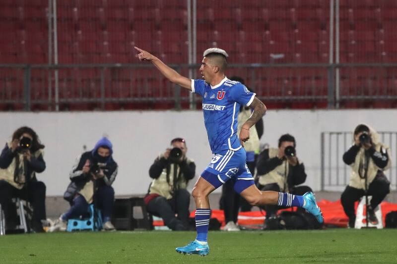 El jugador de Universidad de Chile, Leandro Fernandez.