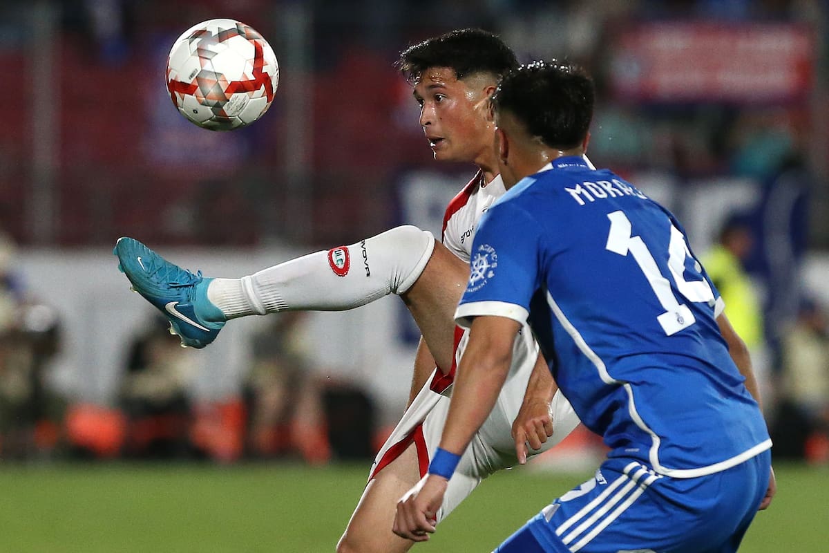 El jugador de Union La Calera, Renato Huerta.