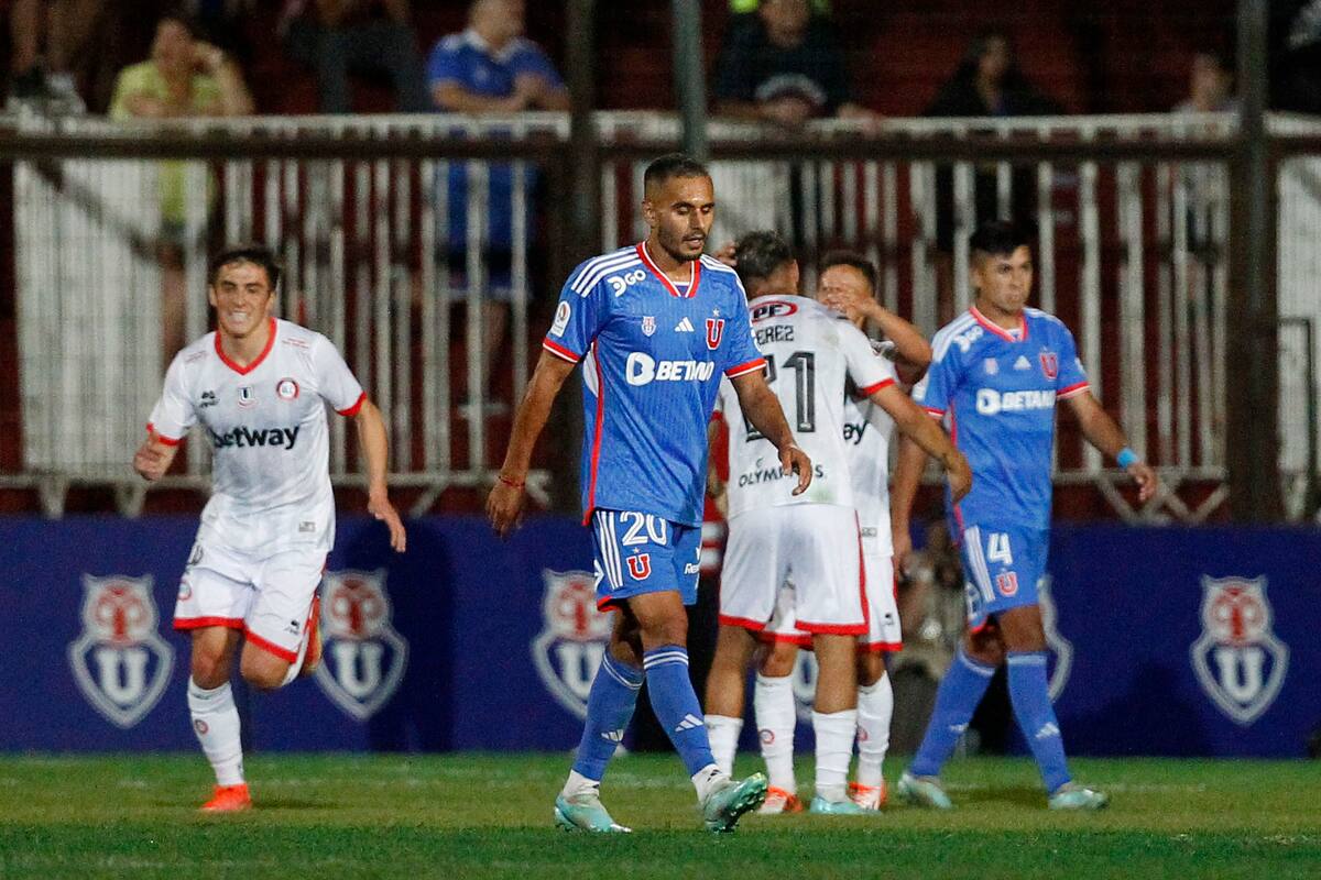 Universidad de Chile igualó ante Unión La Calera. FOTO: Aton
