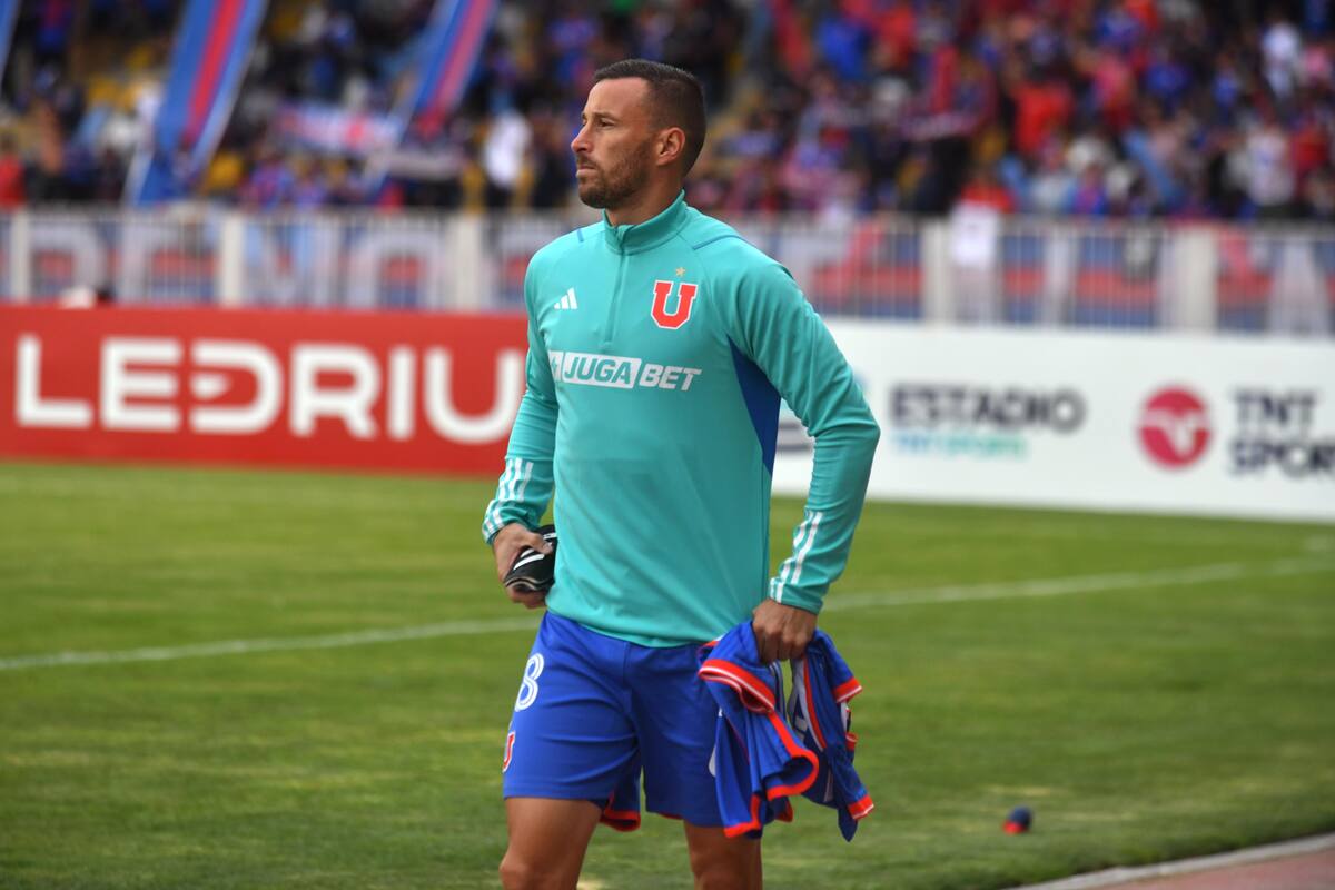 El jugador de Universidad de Chile Luciano Pons